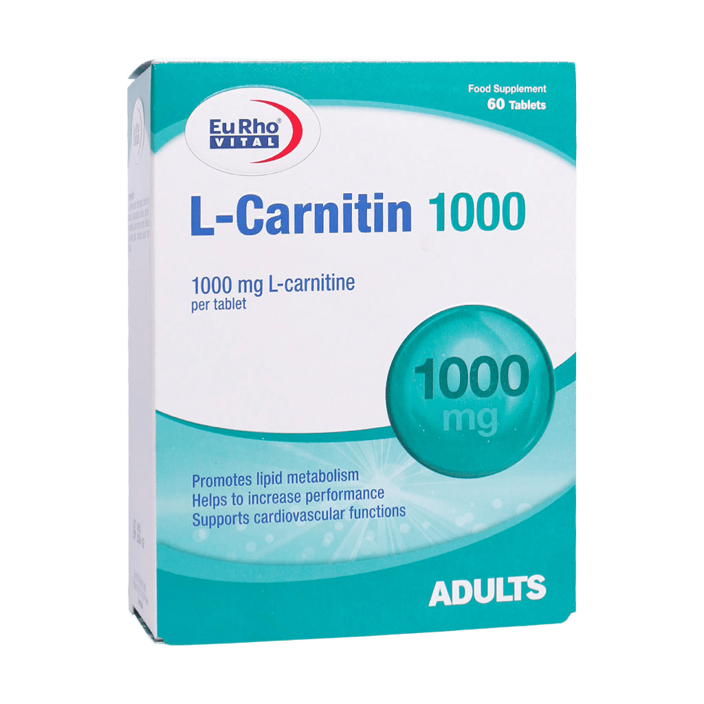 ال کارنیتین یورو ویتال 1000 میلی گرمی ال کارنیتین یورو ویتال 1000 میلی گرمی