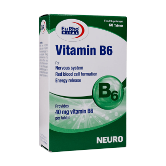 ویتامین B6 یوروویتال 60 عددی