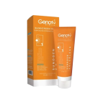 کرم ضد آفتاب ژنوبایوتیک SPF 50 بی رنگ سانوژن مناسب پوست چرب و مختلط