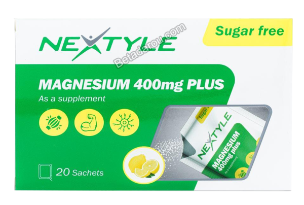 ساشه منیزیم400mg پلاس نکستایل
