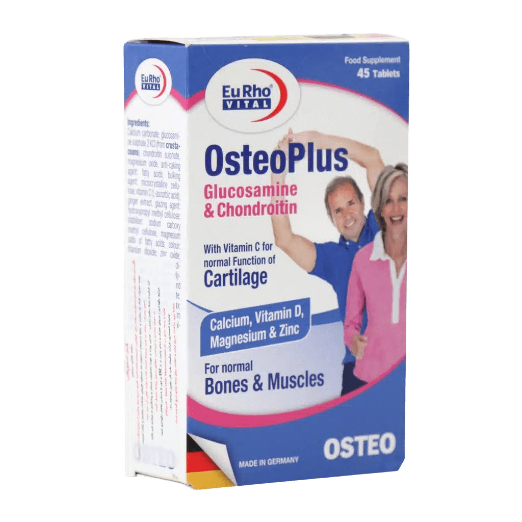 eurho-vital-osteo-plus-45-tabs قرص استئوپلاس یوروویتال ۴۵ عددی