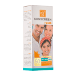 ضد آفتاب فلوئید مای مدل هیالورونیک اسید SPF50 حجم 50 میلی لیتر