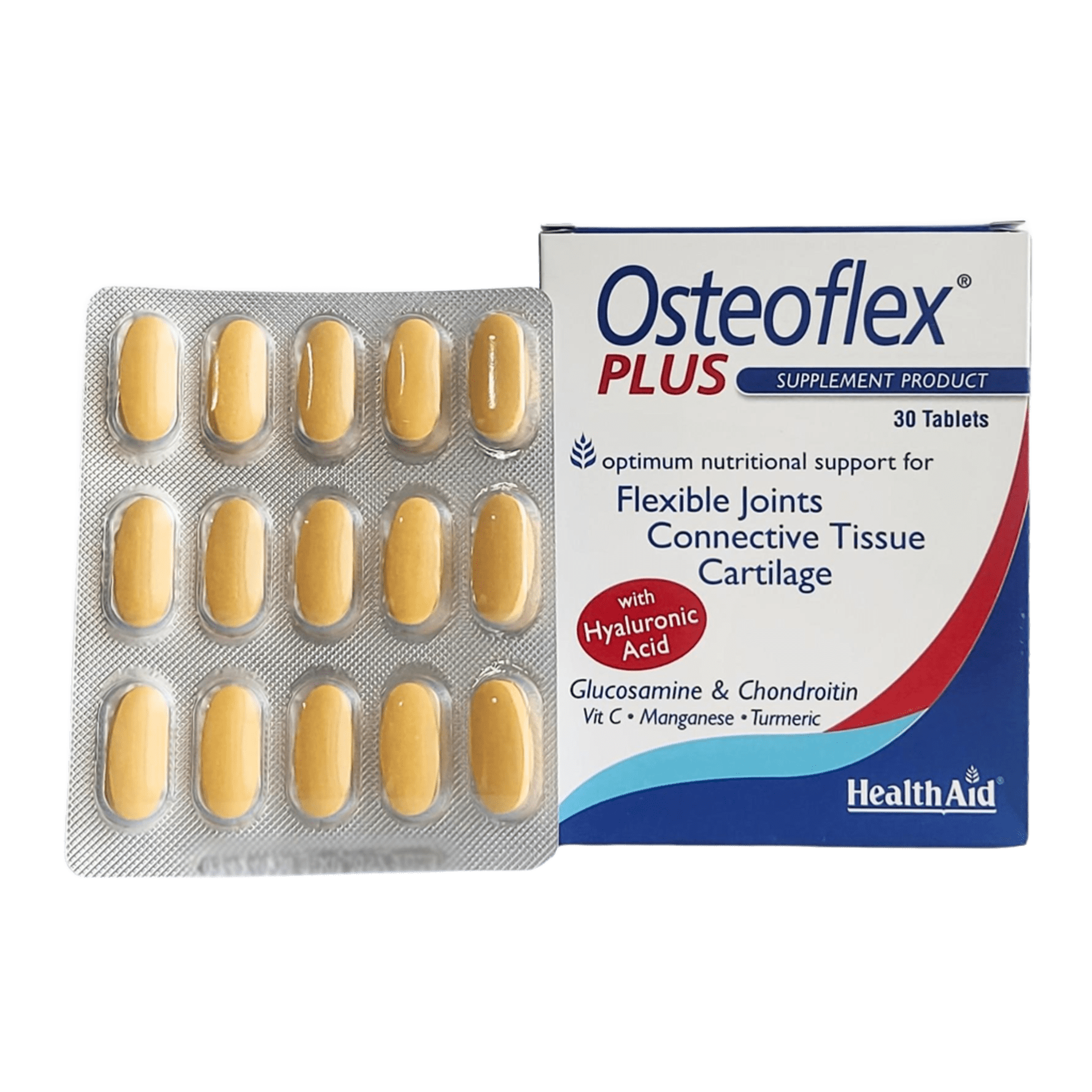 health-aid-osteoflex-30-tabs قرص استئوفلکس پلاس هلث اید ۳۰ عددی